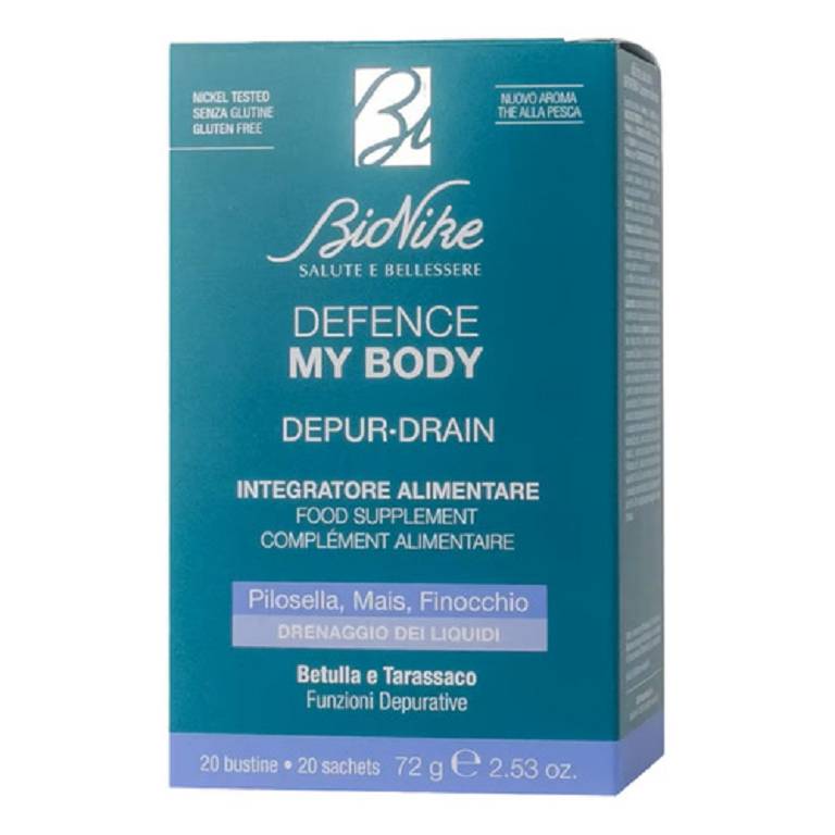 BIONIKE MY BODY DEPUR DRAIN INTEGRATORE - 20 BUSTINE