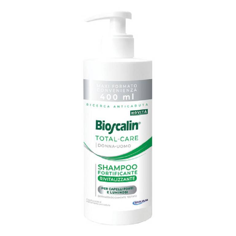 BIOSCALIN TOTAL CARE SHAMPOO FORTIFICANTE - 400ML