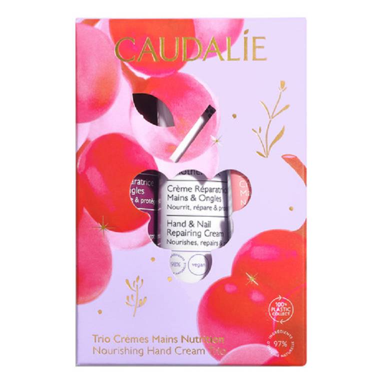 CAUDALIE COFANETTO NATALE TRIO CREME MANI