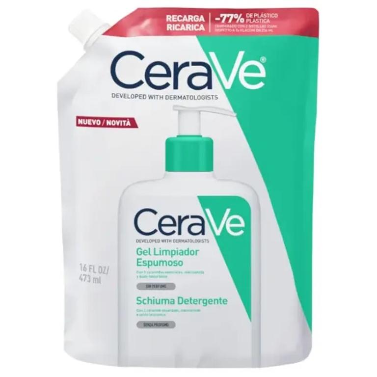 CERAVE REFILL SCHIUMA DETERGENTE VISO - 473ML