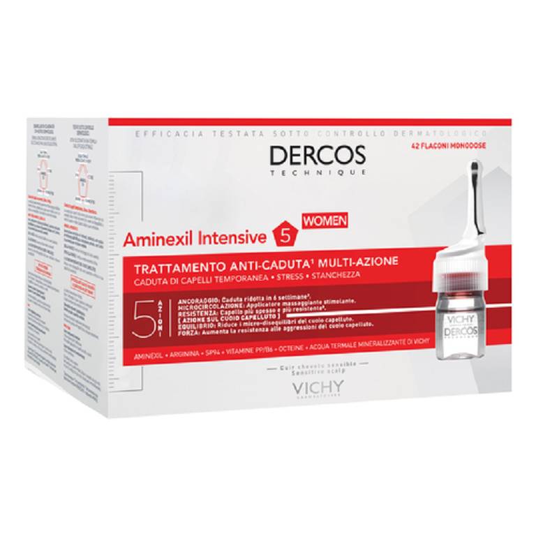 DERCOS AMINEXIL INTENSIVE 5 DONNA - 42 FIALE