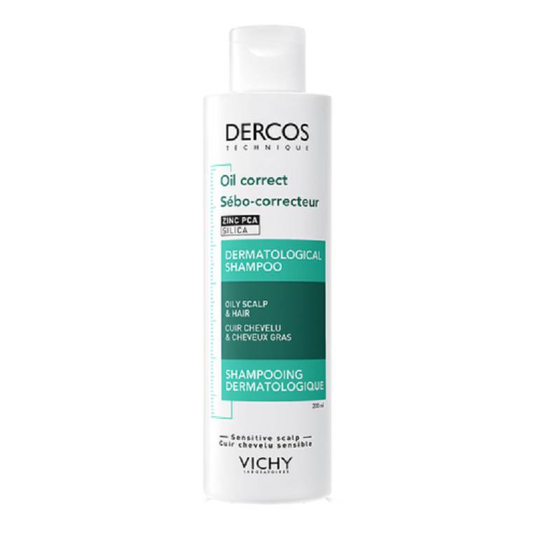 DERCOS OIL CONTROL SHAMPOO SEBOREGOLATORE - 200ML