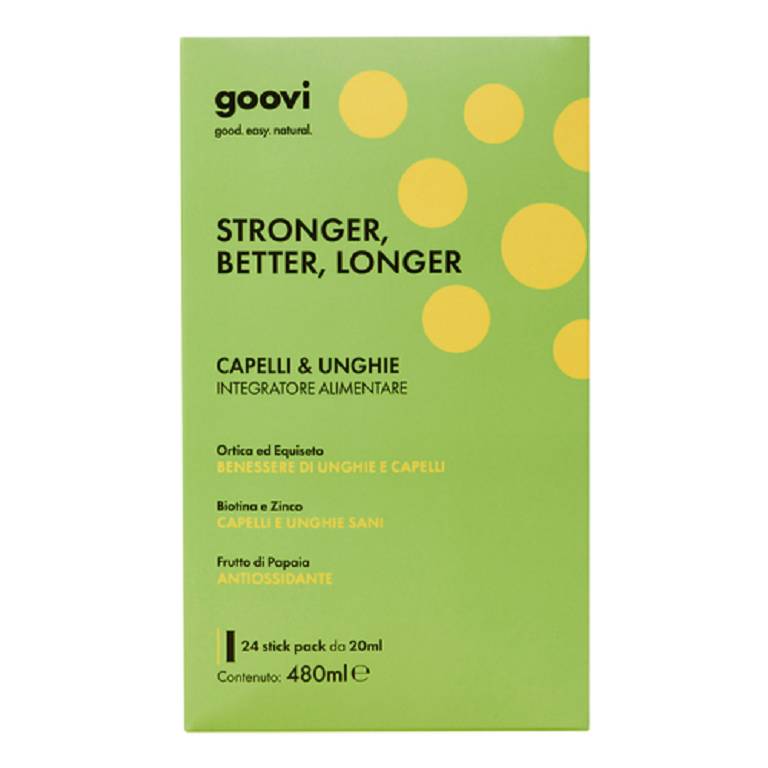 GOOVI INTEGRATORE CAPELLI&UNGHIE - 24 STICK