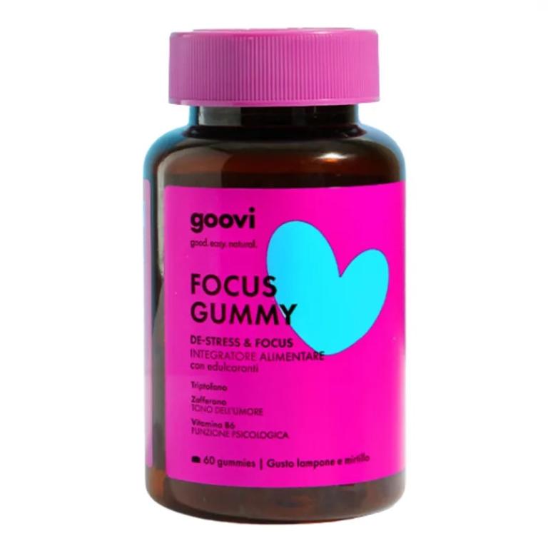 GOOVI INTEGRATORE DE-STRESS&FOCUS CONCENTRAZIONE - 60 GOMMOSE