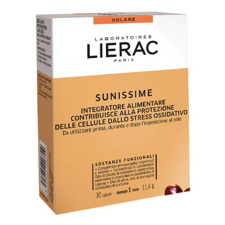 LIERAC SUNISSIME INTEGRATORE SOLARE - 30CPS