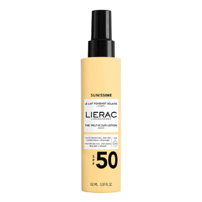LIERAC SUNISSIME LATTE SOLARE FONDENTE SPF50 - 150ML