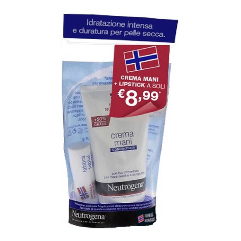 NEUTROGENA CREMA MANI PROFUMATA+LIPSTICK