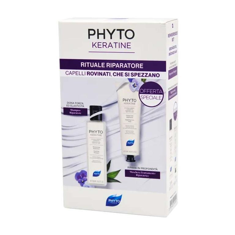 PHYTO PHYTOKERATINE COFFANETTO SHAMPOO + MASCHERA