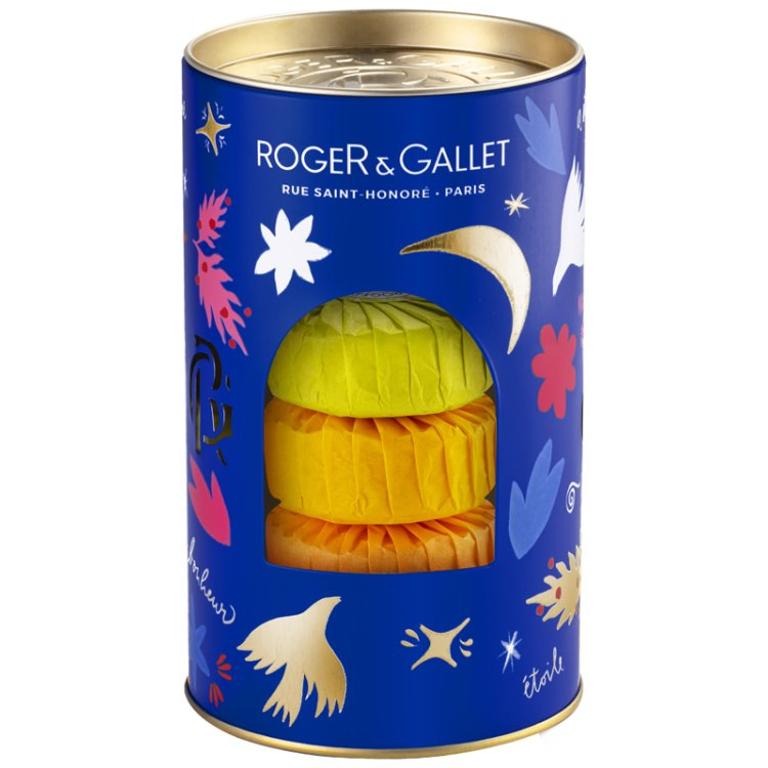 ROGER&GALLET COFANETTO NATALE 3 SAPONETTE