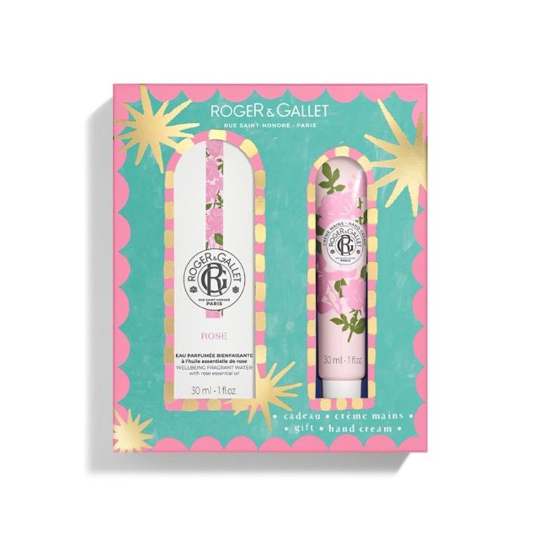 ROGER&GALLET NATALE ROSE ACQUA PROFUMATA + CREMA MANI