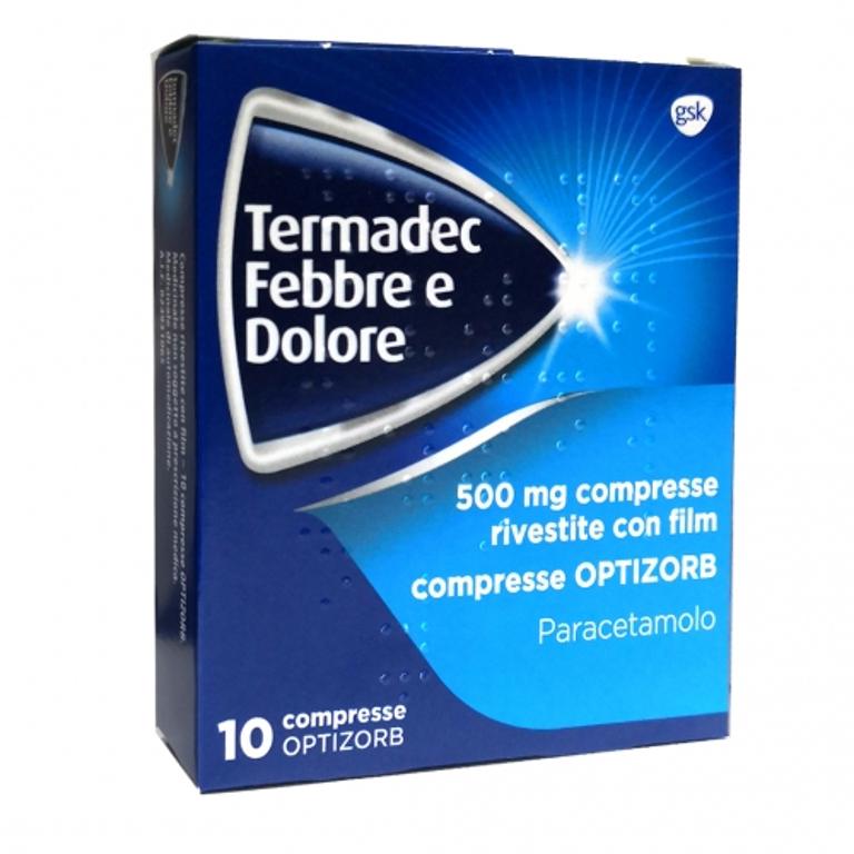 TERMADEC FEBBRE E DOL*10CPR500