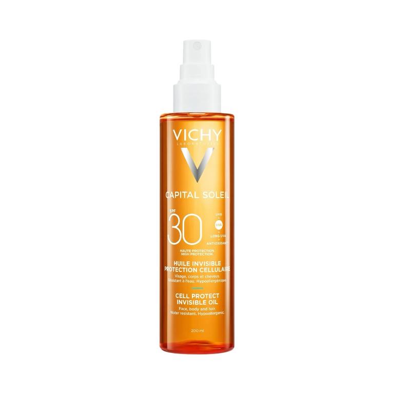 VICHY OLIO INVISIBILE CELL PROTECT SOLARE SPF30- 200ML